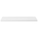 vidaXL Étagère murale flottante 4 Pièces Blanc brillant 90x23 5x3 8cm MDF