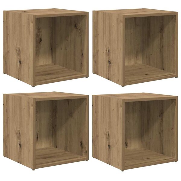 vidaXL Meuble TV Marron