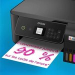 Imprimante multifonction A4 Ecotank ET-2870 - Wi-Fi - Réservoirs d'encre - 3 ans d'encre inclus