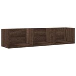 vidaXL Armoire murale chêne marron 75x18x16 5 cm bois d'ingénierie
