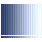 vidaXL Auvent Rétractable Bleu et blanc 350 x 250 cm Tissu  Métal
