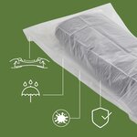 Pack and Move - Housse de protection tapis - Impérméable et anti-poussière - 3 m - Fermeture facile