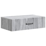 vidaXL Table d'appoint murale 59 x 34 5 x 17 cm Bois d'ingénierie