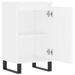 vidaXL Buffets 2 Pièces blanc 40x35x70 cm bois d’ingénierie