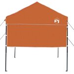 vidaXL Tente à auvent pop-up Orange 200 x 200 cm tissu