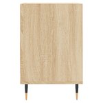 vidaXL Meuble TV Chêne sonoma 100x35x55 cm Bois d'ingénierie