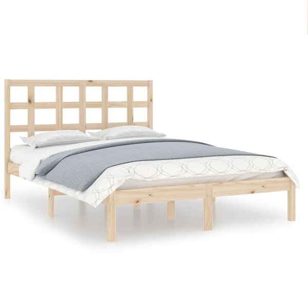 vidaXL Cadre de lit sans matelas 120x190 cm bois massif