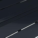 vidaXL Mobilier de jardin Anthracite Acier