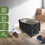 Pack and Move - Lot 2 Grands Sacs Déménagement Recyclé - Rangement Et Transport Ultra Résistant - Réutilisable - Poignées Solides - 100L