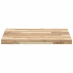 vidaXL Dessus de table carré 60x60x4 cm bois massif d'acacia