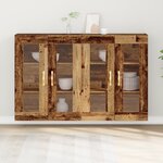 vidaXL Armoires murales 2 Pièces en vieux bois 69 5 x 34 x 90 cm en bois récupéré