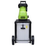 vidaXL Broyeur électrique de jardin avec sac de collecte 2800 W