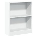vidaXL Bibliothèque Blanc 60x24x76 cm Bois d'ingénierie