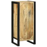 vidaXL Cabinet mural 40x35x90 cm en bois massif brut de manguier