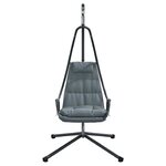 vidaXL Chaise suspendue Anthracite 94 x 107 x 196.5 cm Acier