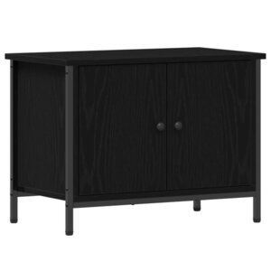 vidaXL Meuble TV Chêne noir 60 x 35 x 45 cm Bois d'ingénierie