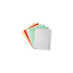 Chemise Rigide À Bord Décalé Forever® 280g/m2 Avec Impression - 24x32cm - Bleu Clair - X 100 - Exacompta