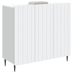 vidaXL Buffet Blanc 89 x 34 5 x 82 cm Bois d'ingénierie