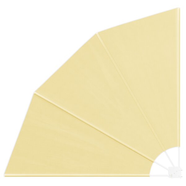 vidaXL Écran de confidentialité pour balcon Couleur sable 140 x 140 cm