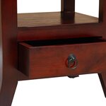 vidaXL Cabinet de chevet avec tiroir Marron 40 x 40 x 45 5 cm