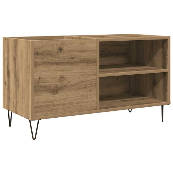 vidaXL Armoire à disques chêne artisanal 84 5x38x48 cm bois ingénierie