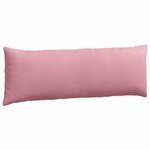 vidaXL Coussins de canapé 2 Pièces Rose 120 x 40 cm