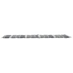 vidaXL Chaises longues lot de 2 avec coussins Bois d'acacia solide