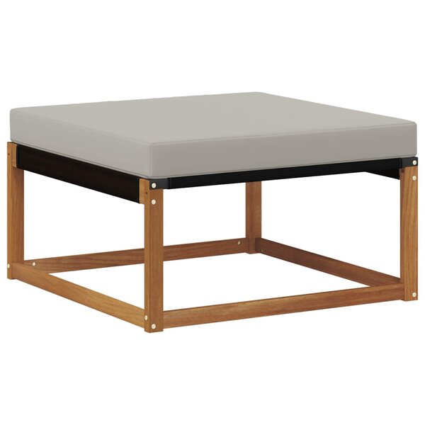 vidaXL Pouf d'Extérieur Bois d'Acacia Massif Naturel