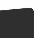 vidaXL Tête de lit Chêne noir 160 cm Bois d'ingénierie