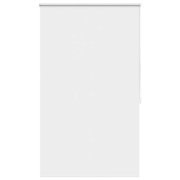 vidaXL Store enrouleur occultant 124 4 x 175 cm  largeur du tissu 120 cm  blanc