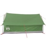 vidaXL Tente de camping 2 personnes vert imperméable