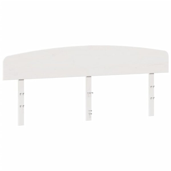 vidaXL Tête de lit blanc 180 cm bois massif de pin