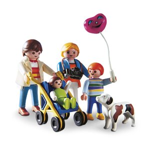 PLAYMOBIL 3209 - Promenade en famille avec une poussette