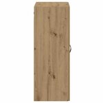 vidaXL Armoire murale chêne artisanal 69 5x34x90 cm bois d'ingénierie
