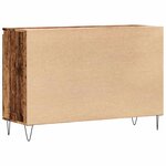 vidaXL Buffet vieux bois 104x35x70 cm bois d’ingénierie