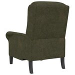 vidaXL fauteuil Vert armée 76 x 94 x 102 cm Cuir synthétique