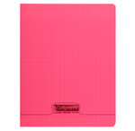 Cahier piqué POLYPRO 17x22 cm 96 p séyès 90g Rouge CALLIGRAPHE