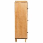 vidaXL Haut Armoire avec étagère Marron clair 40 x 33 x 110 cm