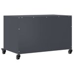 vidaXL Meuble TV anthracite 68x39x43 5 cm acier