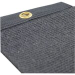 Brise-vue 1 x 3 m occultant 5/5 - HDPE 350 g/ m² - Anthracite