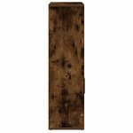 vidaXL Bibliothèque chêne fumé 60x24x85 cm bois d'ingénierie