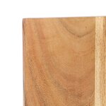 vidaXL Tête de lit 160 cm bois massif d'acacia