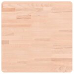 vidaXL Étagère de vasque murale acier et bois massif de hêtre