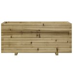 vidaXL Jardinière 110x40x49 5 cm bois de pin imprégné