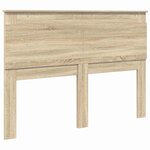 vidaXL Tête de lit Chêne Sonoma 160 cm Bois d'ingénierie