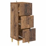vidaXL Armoire à tiroirs Bois ancien 33 x 34 5 x 90 cm