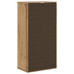 vidaXL Armoire latérale avec tiroirs ODDA 40x24x79 cm bois massif pin