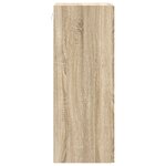 vidaXL Armoire Murale 33 x 34 5 x 90 cm Bois d'ingénierie Chêne Sonoma