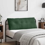 vidaXL Coussin de Dos Vert Jungle 120 x 50 cm Tissu en velours côtelé