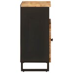 vidaXL Meuble d'appoint Marron 60 x 33 x 75 cm Bois de mangue massif